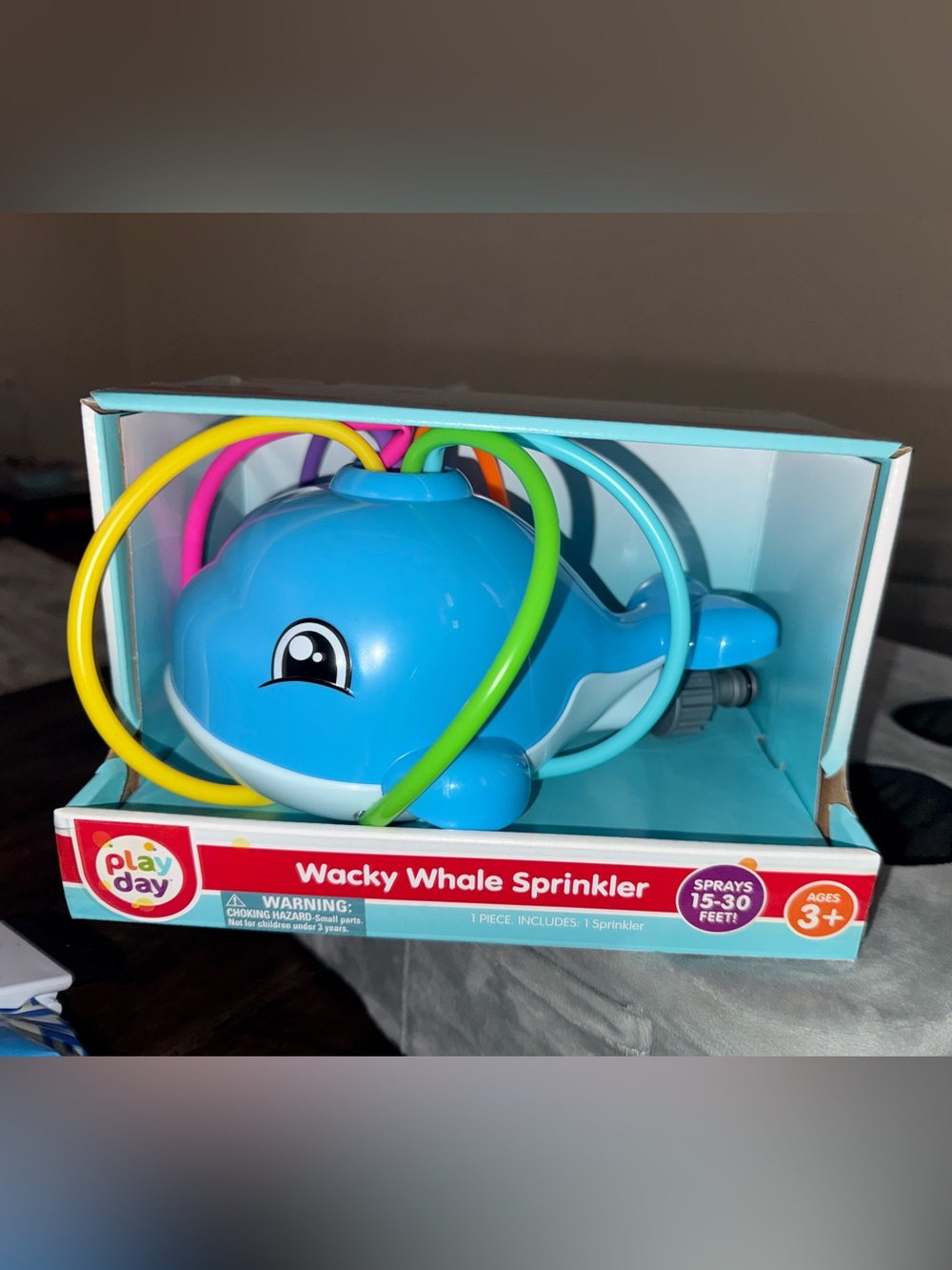 Wacky Whale Sprinkler - Blue